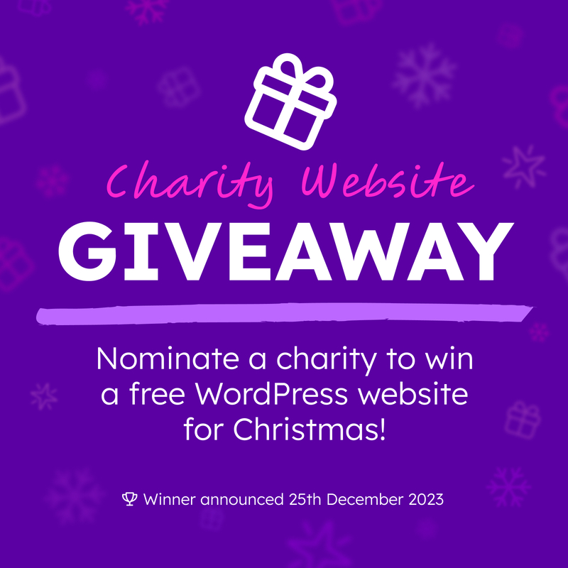 Charity Website Giveaway 2023